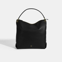 Kadın Siyah Deri Omuz Çantası Kadın Siyah Deri Omuz Çantası