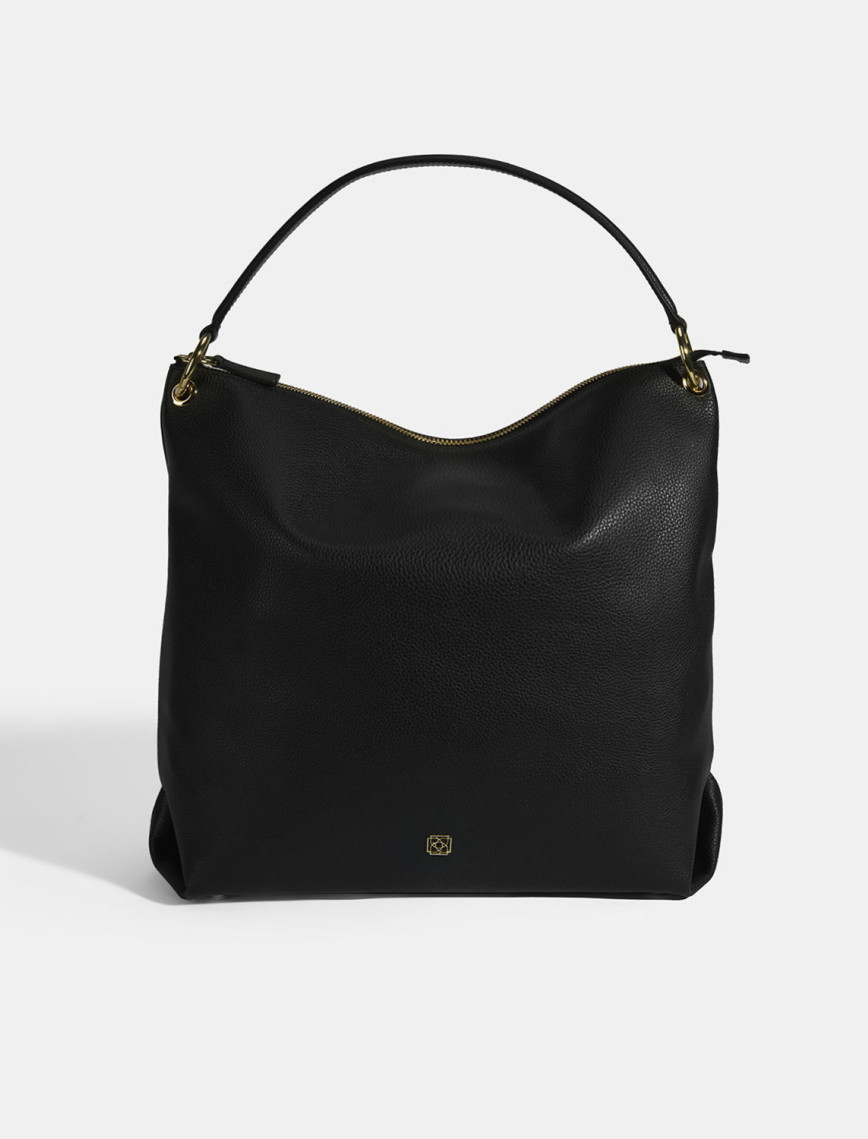 Kadın Gri Deri Omuz Çantası Kadın Gri Deri Omuz Çantası