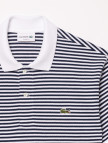 Lacoste L.12.12 Erkek Classic Fit Çizgili Beyaz Polo Lacoste L.12.12 Erkek Classic Fit Çizgili Beyaz Polo