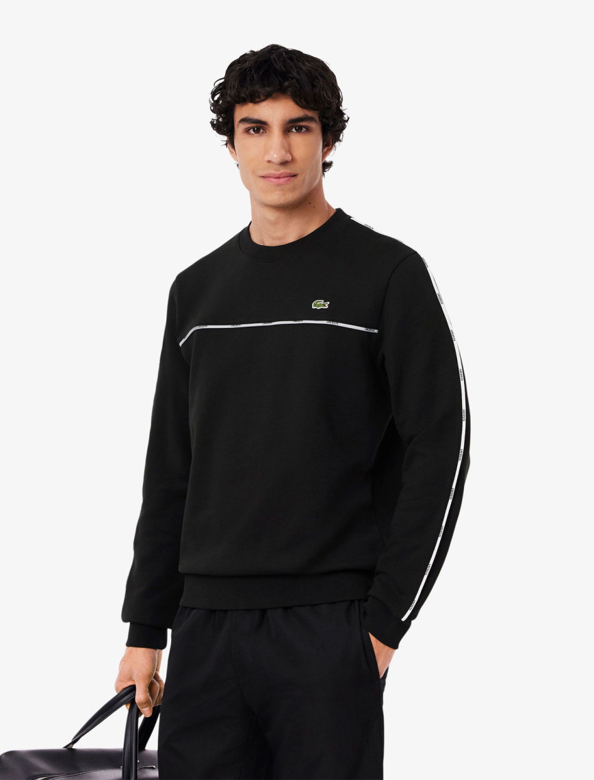 Lacoste Erkek Classic Fit Beyaz Sweatshirt Lacoste Erkek Classic Fit Beyaz Sweatshirt