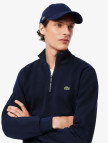 Lacoste Erkek Classic Fit Yarım Fermuarlı Lacivert Sweatshirt