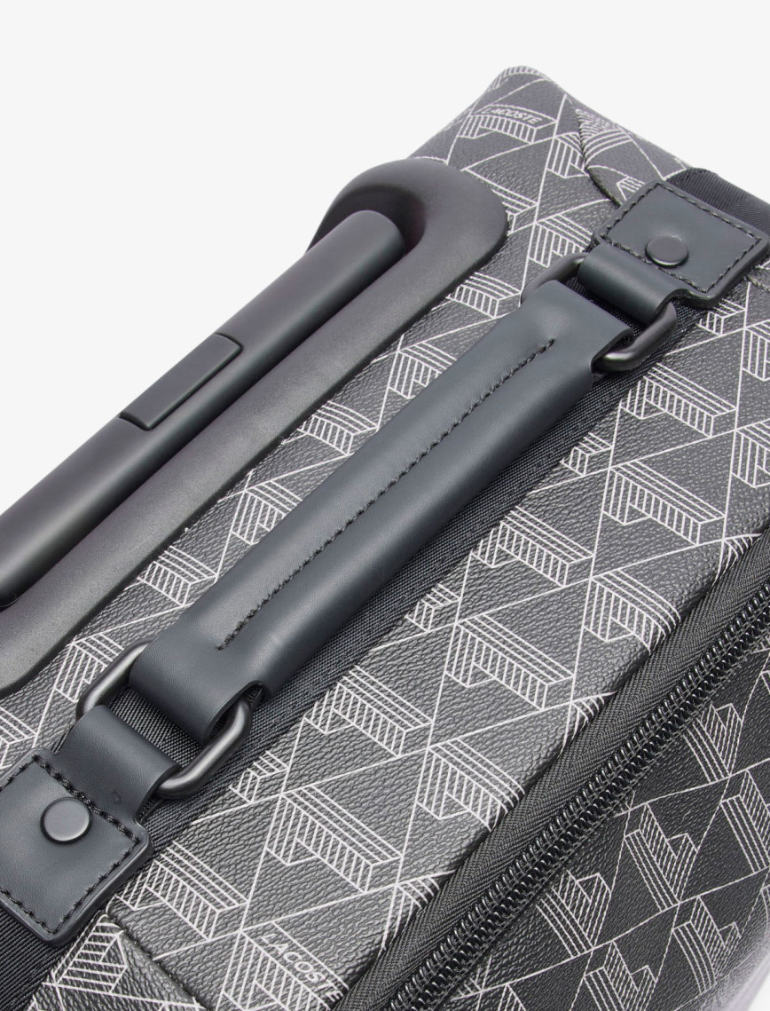 Lacoste The Blend Unisex Monogram Siyah Bavul Lacoste The Blend Unisex Monogram Siyah Bavul