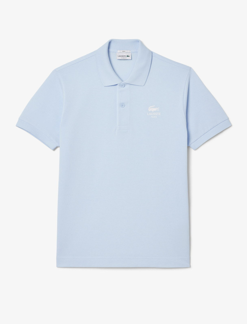 Lacoste L.12.12 Unisex Classic Fit Mavi Polo Lacoste L.12.12 Unisex Classic Fit Mavi Polo