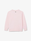 Lacoste Çocuk Bisiklet Yaka Açık Pembe Sweatshirt Lacoste Çocuk Bisiklet Yaka Açık Pembe Sweatshirt