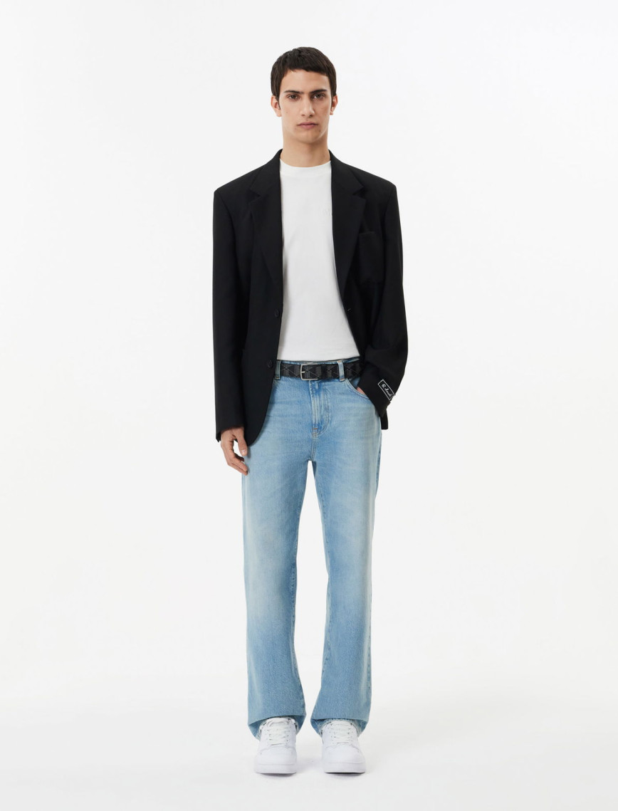 Lacoste The Blend Erkek Monogram Siyah Kemer Lacoste The Blend Erkek Monogram Siyah Kemer