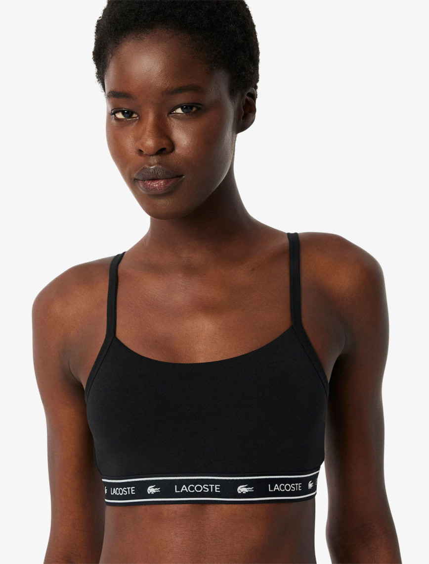 Lacoste Kadın Siyah Bra