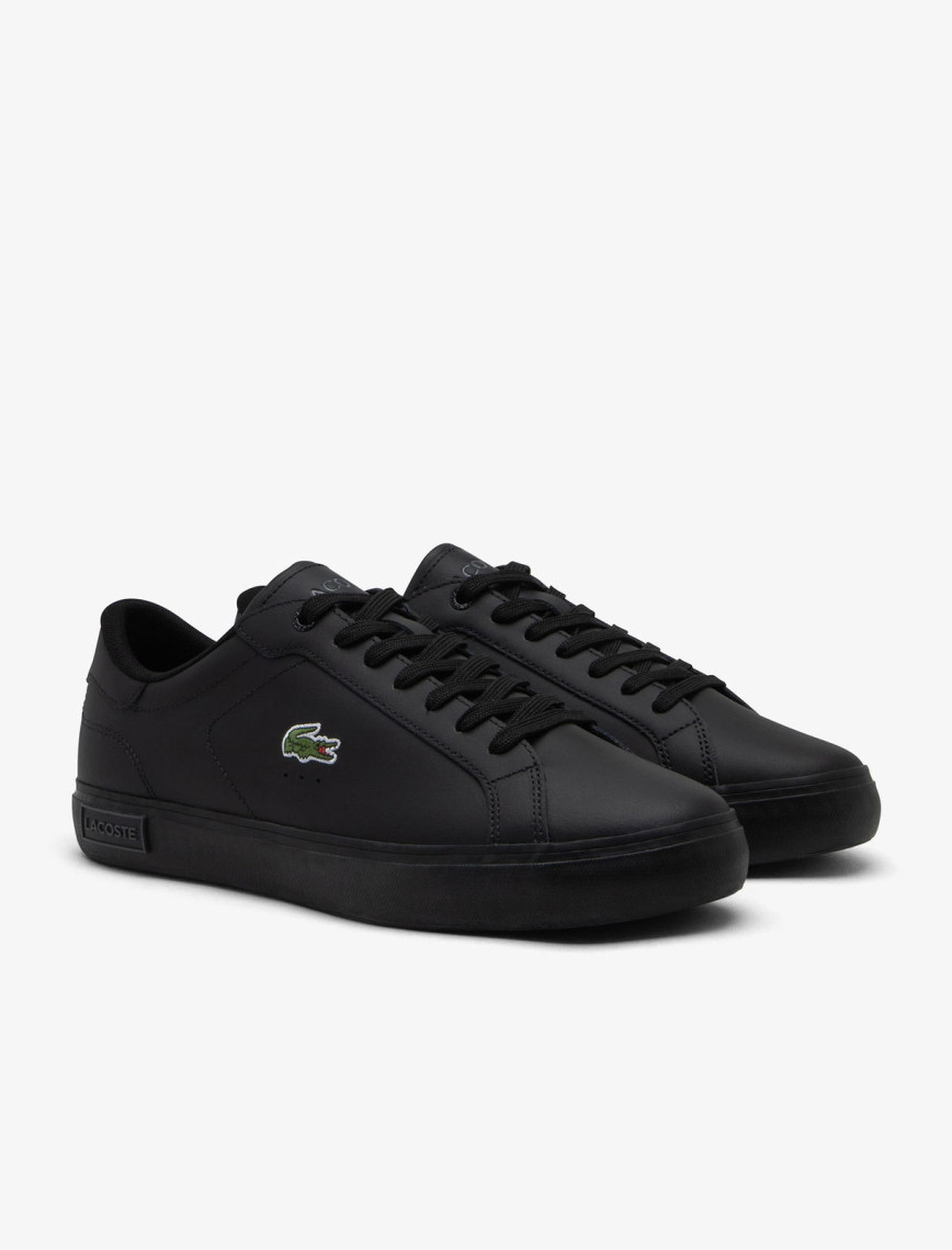Lacoste Powercourt Erkek Siyah Sneaker Lacoste Powercourt Erkek Siyah Sneaker