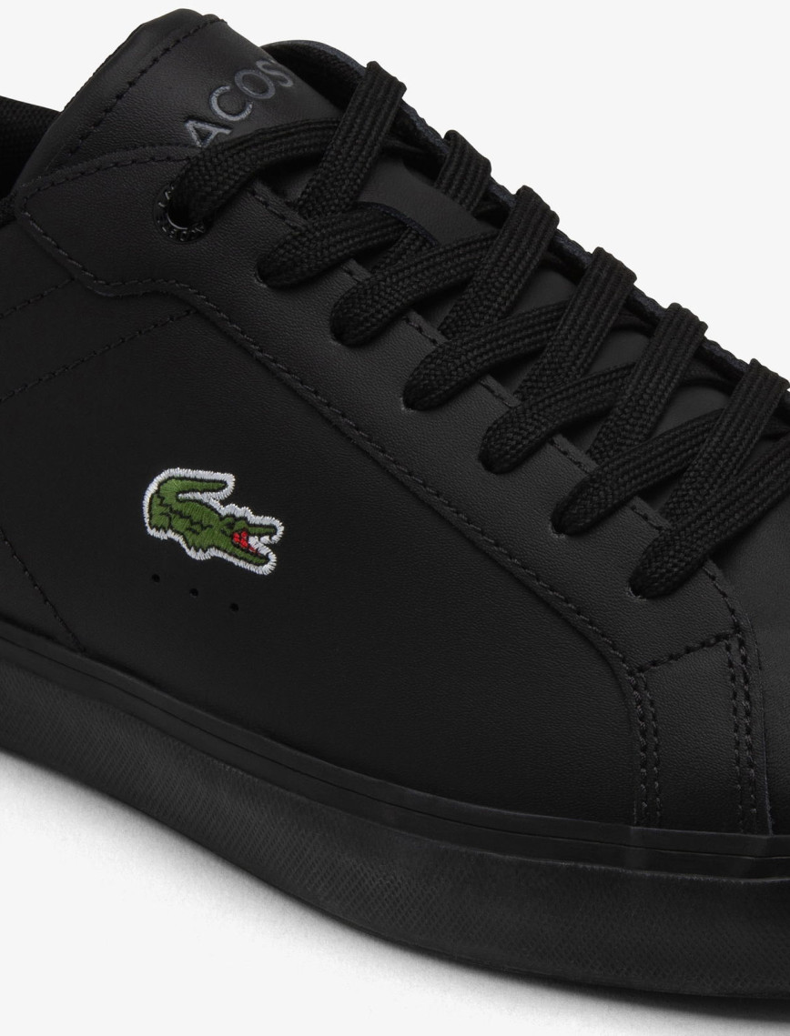 Lacoste Powercourt Erkek Siyah Sneaker Lacoste Powercourt Erkek Siyah Sneaker