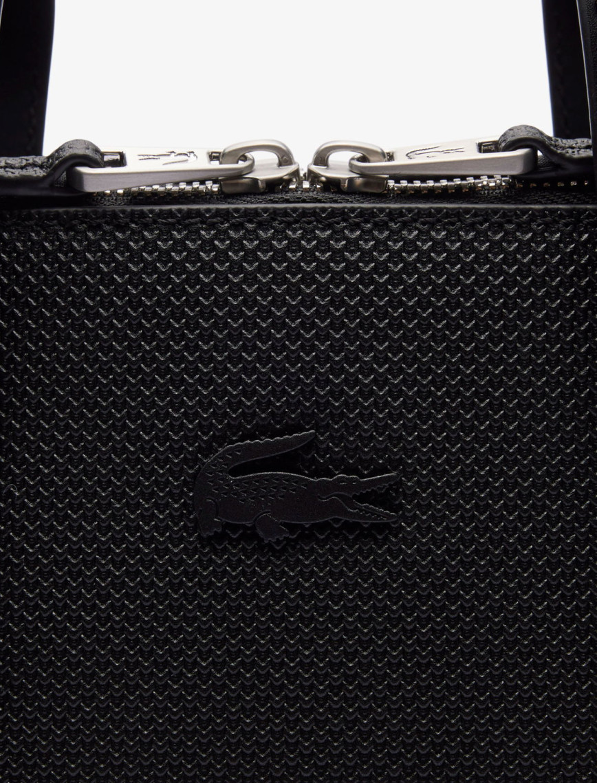 Lacoste Chantaco Erkek Deri Siyah Laptop Çantası Lacoste Chantaco Erkek Deri Siyah Laptop Çantası