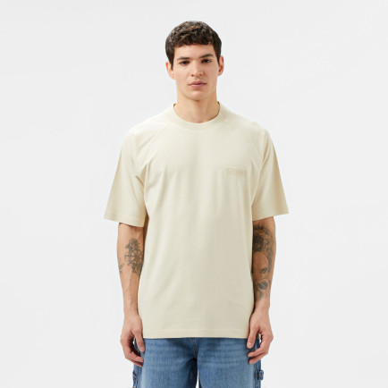 Lacoste Erkek Oversize Fit Bisiklet Yaka Bej T-Shirt Lacoste Erkek Oversize Fit Bisiklet Yaka Bej T-Shirt