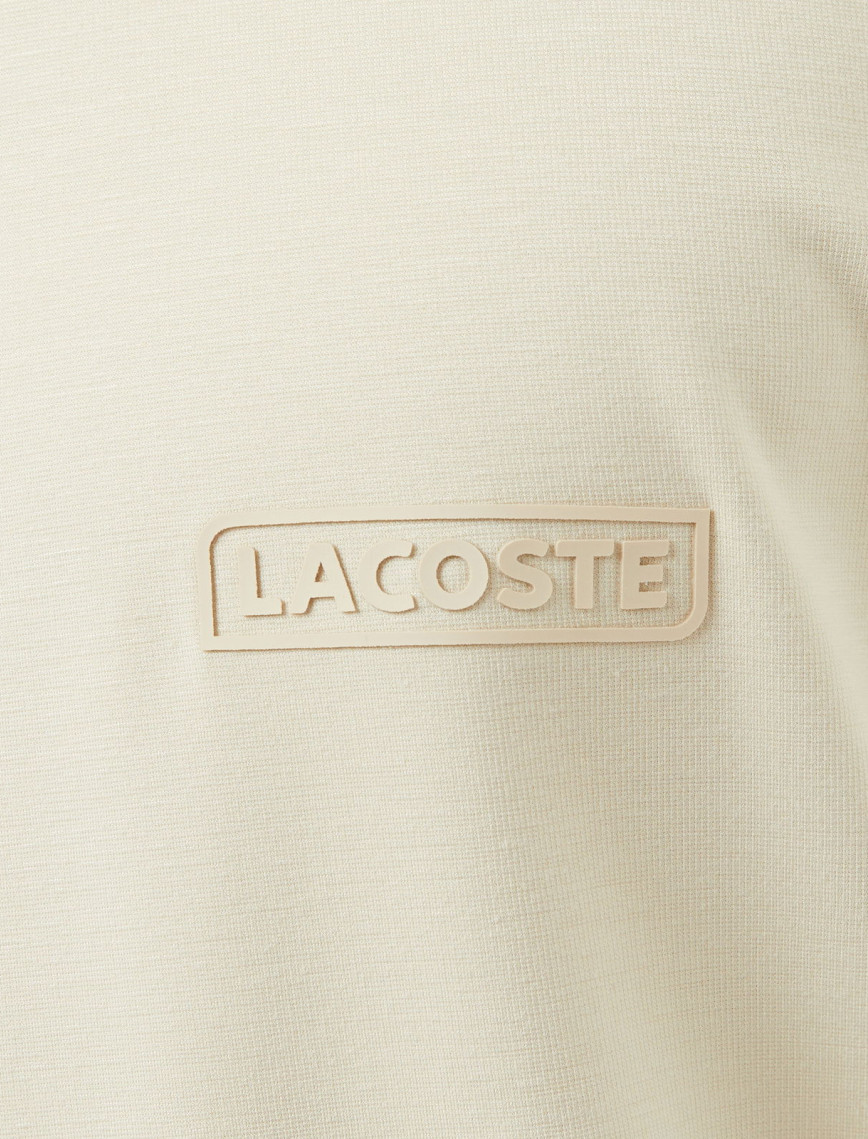 Lacoste Erkek Oversize Fit Bisiklet Yaka Bej T-Shirt Lacoste Erkek Oversize Fit Bisiklet Yaka Bej T-Shirt