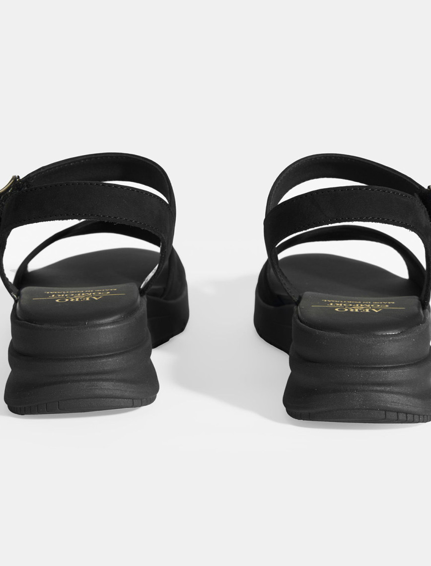 Selinna Siyah Kadın DesaComfort Deri Sandalet Selinna Siyah Kadın DesaComfort Deri Sandalet