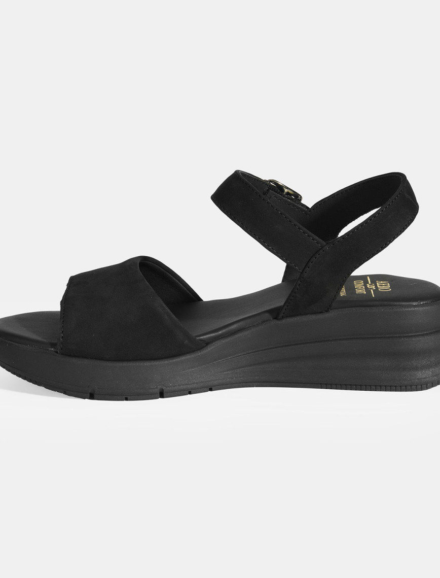 Selinna Siyah Kadın DesaComfort Deri Sandalet Selinna Siyah Kadın DesaComfort Deri Sandalet