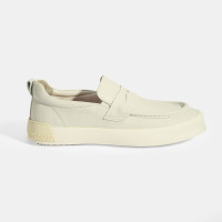 Erkek Krem Slip-On Deri Loafer Erkek Krem Slip-On Deri Loafer