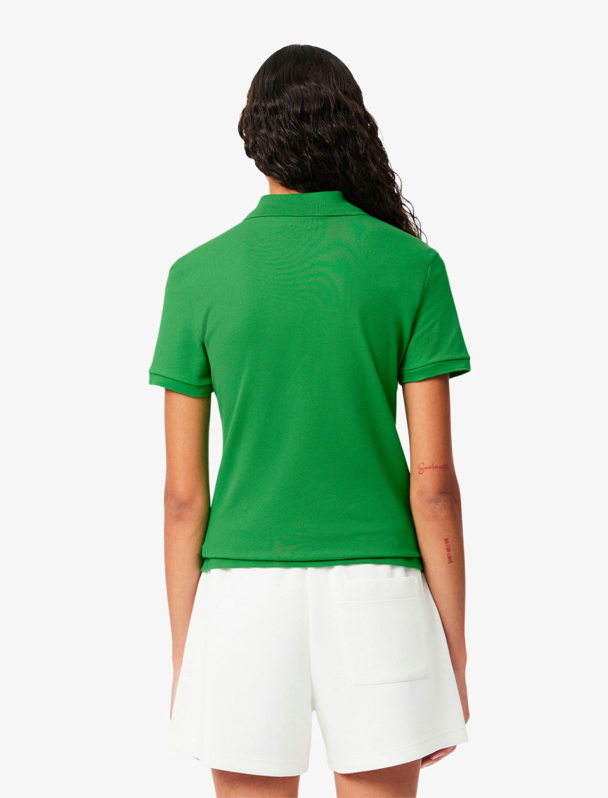 Lacoste L.12.D Kadın Slim Fit Yeşil Polo Lacoste L.12.D Kadın Slim Fit Yeşil Polo