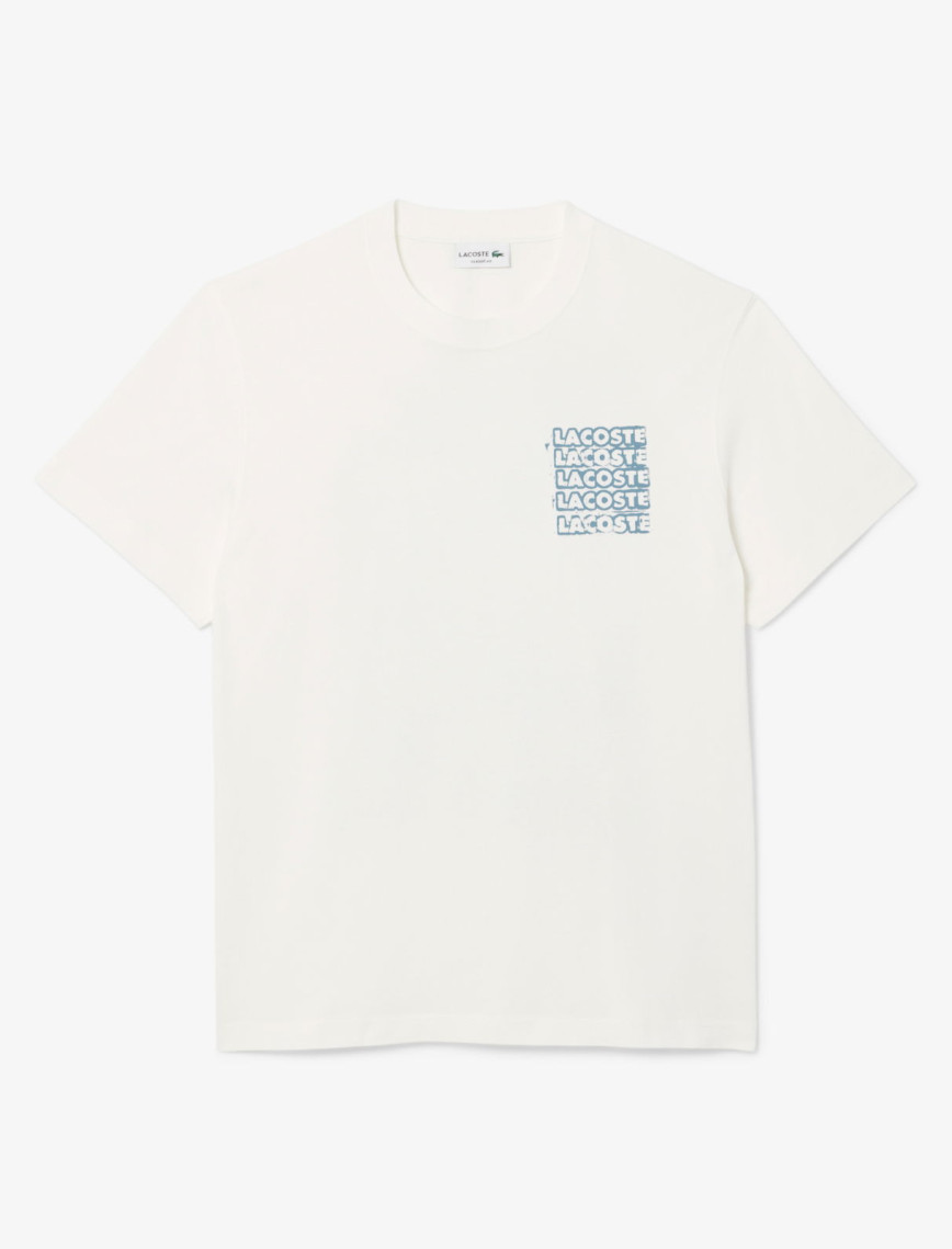 Lacoste Classic Fit Erkek Bej T-Shirt Lacoste Classic Fit Erkek Bej T-Shirt
