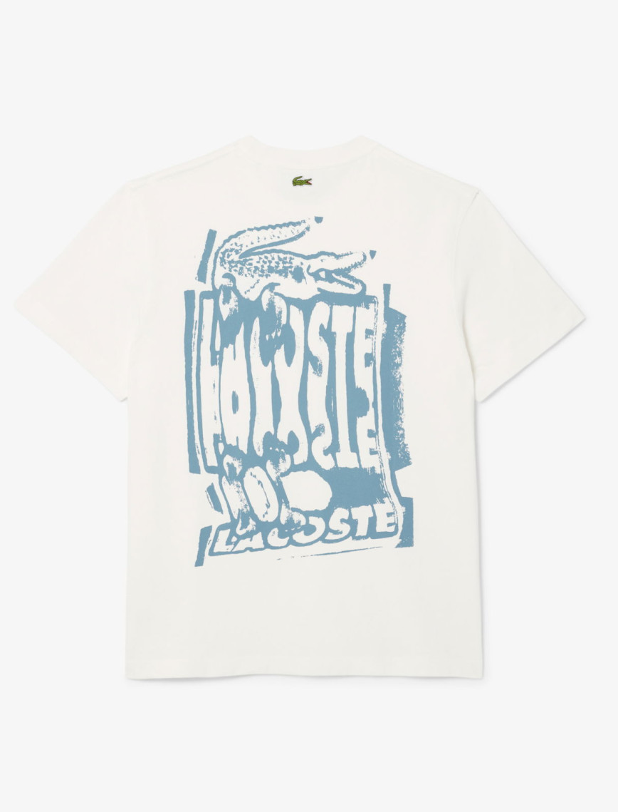 Lacoste Classic Fit Erkek Bej T-Shirt Lacoste Classic Fit Erkek Bej T-Shirt