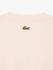 Lacoste Erkek Classic Fit Bisiklet Yaka Baskılı Pembe T-Shirt Lacoste Erkek Classic Fit Bisiklet Yaka Baskılı Pembe T-Shirt
