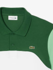 Lacoste Erkek Regular Fit Renk Bloklu Beyaz Polo Lacoste Erkek Regular Fit Renk Bloklu Beyaz Polo