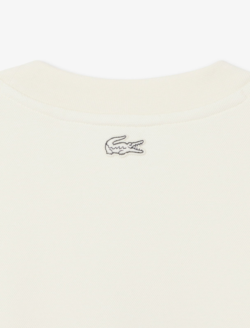 Lacoste Erkek Classic Fit Bisiklet Yaka Beyaz Sweatshirt Lacoste Erkek Classic Fit Bisiklet Yaka Beyaz Sweatshirt