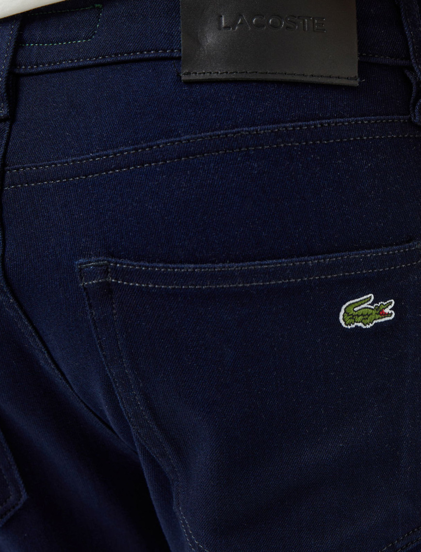 Lacoste Erkek Slim Fit Lacivert Jean Pantolon Lacoste Erkek Slim Fit Lacivert Jean Pantolon