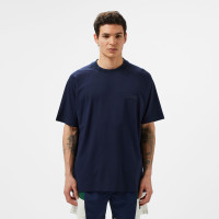Lacoste Erkek Oversize Fit Bisiklet Yaka Lacivert T-Shirt Lacoste Erkek Oversize Fit Bisiklet Yaka Lacivert T-Shirt