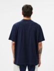 Lacoste Erkek Oversize Fit Bisiklet Yaka Lacivert T-Shirt Lacoste Erkek Oversize Fit Bisiklet Yaka Lacivert T-Shirt