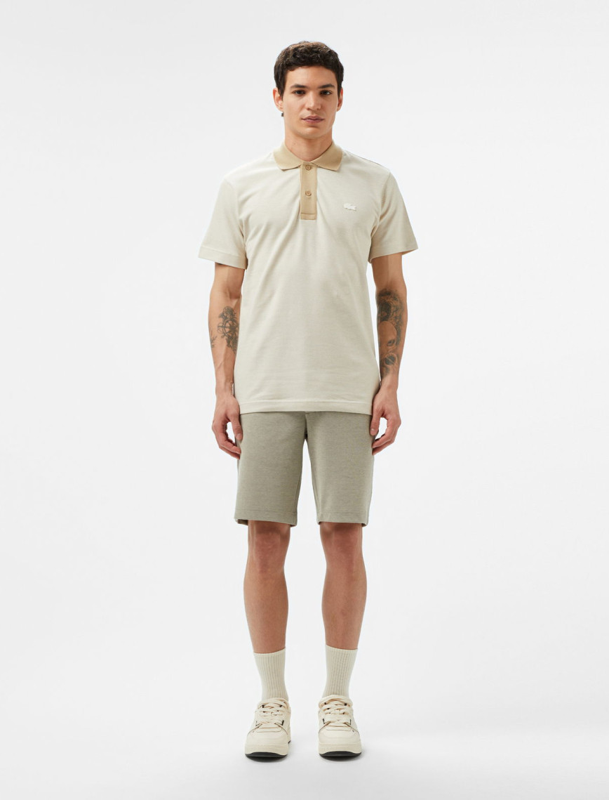 Lacoste Erkek Oversize Fit Beyaz Polo Lacoste Erkek Oversize Fit Beyaz Polo