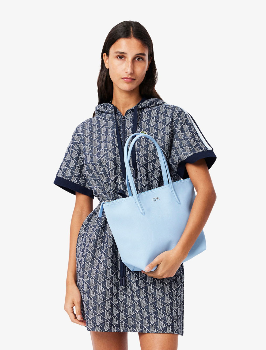 Lacoste Small L.12.12 Kadın Açık Mavi Omuz Çantası