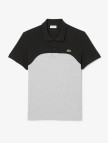 Lacoste Erkek Regular Fit Renk Bloklu Gri Polo Lacoste Erkek Regular Fit Renk Bloklu Gri Polo