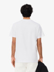 Lacoste Erkek Regular Fit Bisiklet Yaka Baskılı Beyaz T-Shirt Lacoste Erkek Regular Fit Bisiklet Yaka Baskılı Beyaz T-Shirt