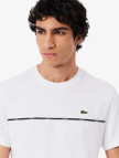 Lacoste Erkek Regular Fit Bisiklet Yaka Baskılı Beyaz T-Shirt Lacoste Erkek Regular Fit Bisiklet Yaka Baskılı Beyaz T-Shirt