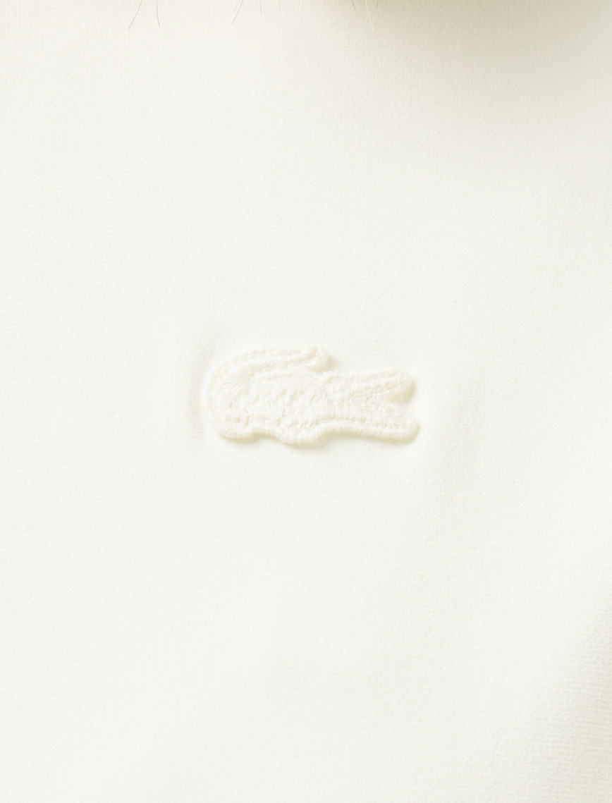 Lacoste Kadın Kapüşonlu Beyaz Ceket Lacoste Kadın Kapüşonlu Beyaz Ceket