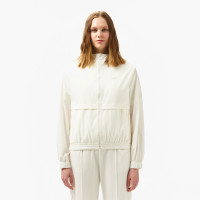 Lacoste Kadın Kapüşonlu Beyaz Ceket Lacoste Kadın Kapüşonlu Beyaz Ceket