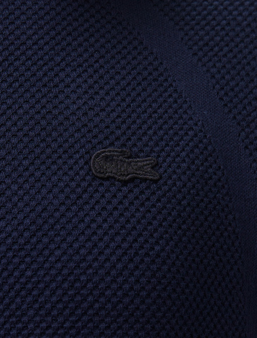 Lacoste Kadın Bisiklet Yaka Lacivert Triko Lacoste Kadın Bisiklet Yaka Lacivert Triko