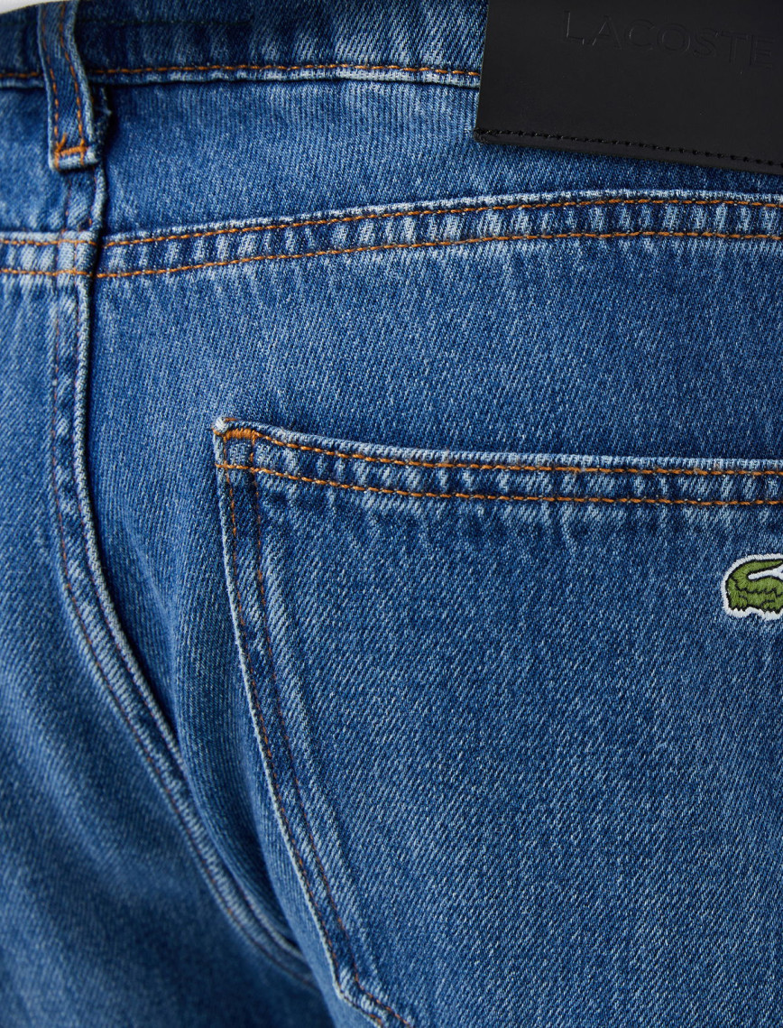 Lacoste Erkek Koyu Mavi Jean Lacoste Erkek Koyu Mavi Jean
