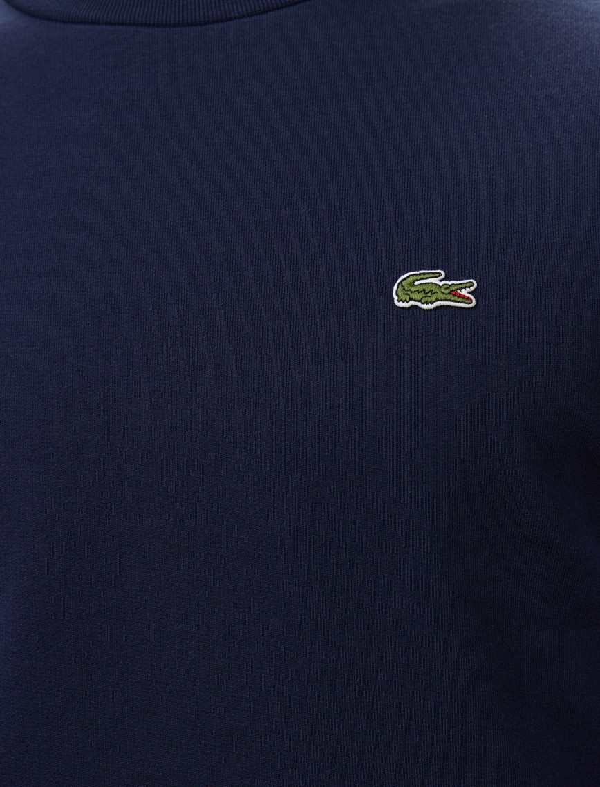 Lacoste Erkek Classic Fit Bisiklet Yaka Organik Pamuk Lacivert Sweatshirt Lacoste Erkek Classic Fit Bisiklet Yaka Organik Pamuk Lacivert Sweatshirt