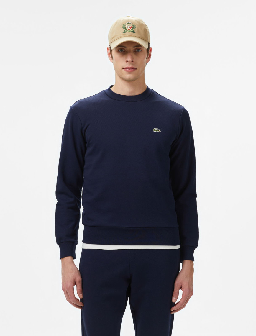 Lacoste Erkek Classic Fit Bisiklet Yaka Haki Sweatshirt Lacoste Erkek Classic Fit Bisiklet Yaka Haki Sweatshirt