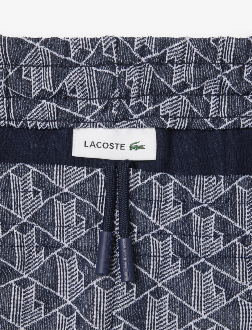 Lacoste Flare Fit Monogram Kadın Lacivert Eşofman Altı Lacoste Flare Fit Monogram Kadın Lacivert Eşofman Altı