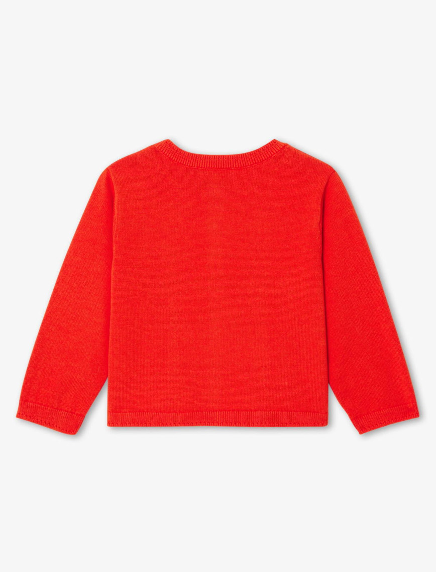 Jacadi Paris Kız Bebek Jarse Örgü Hırka Jacadi Paris Kız Bebek Jarse Örgü Hırka