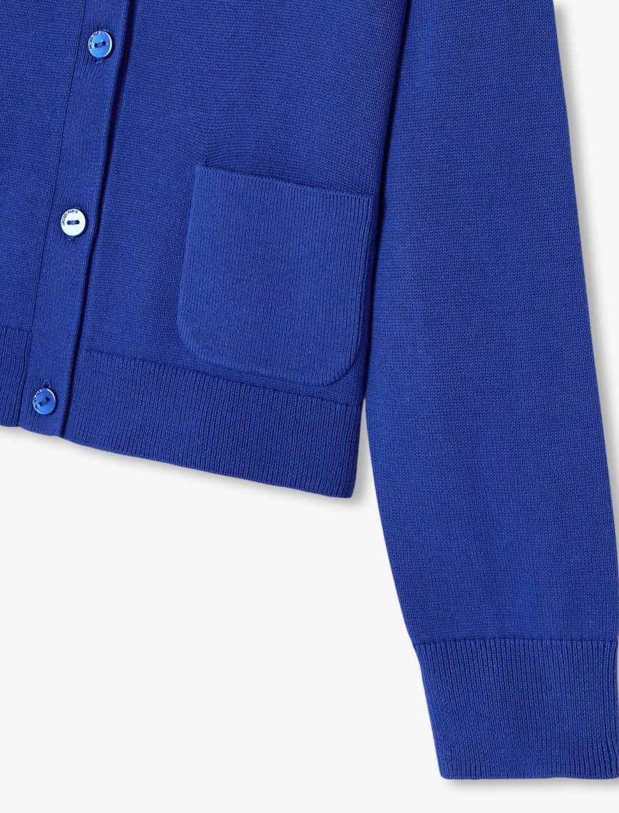 Jacadi Paris Kız Çocuk Organik Pamuklu Jarse Hırka