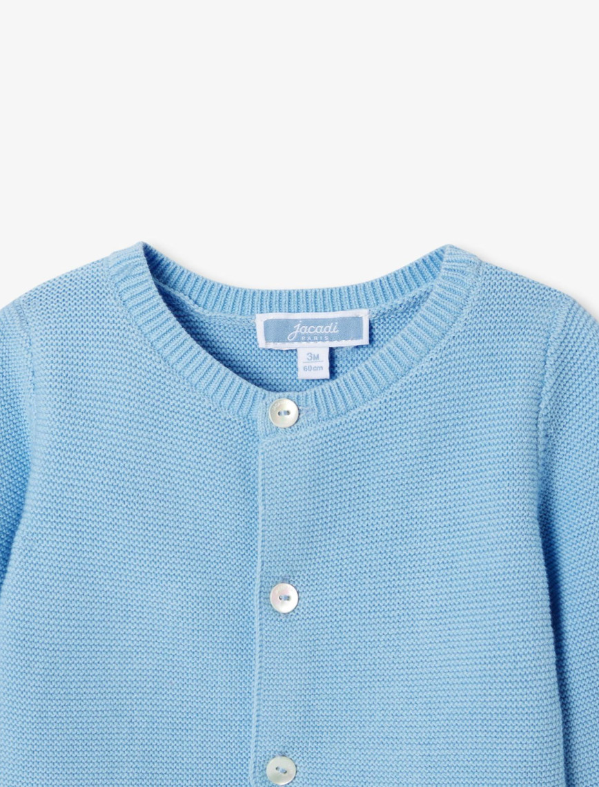 Jacadi Paris Yenidoğan Erkek Bebek Haroşa Örgü Hırka Jacadi Paris Yenidoğan Erkek Bebek Haroşa Örgü Hırka