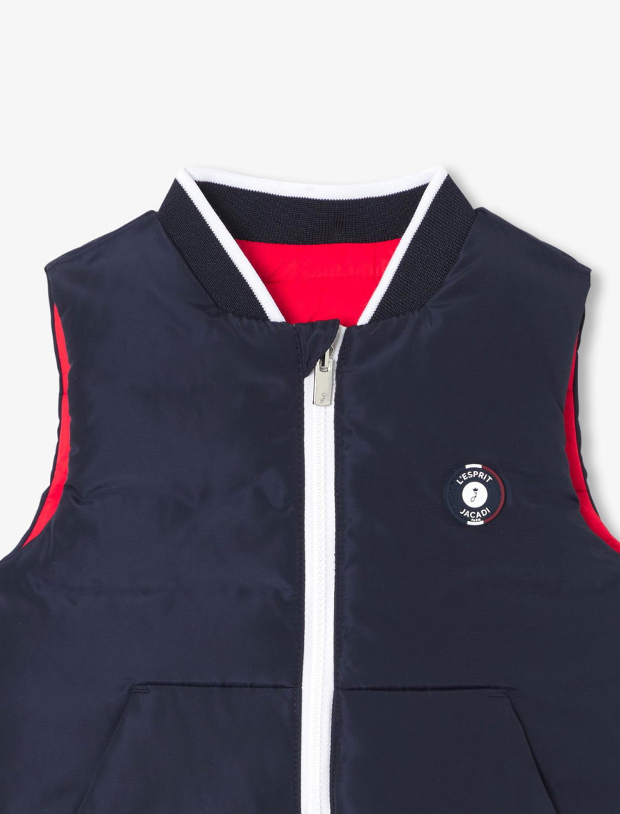 Erkek Bebek Çift Taraflı Dolgulu Yelek Erkek Bebek Çift Taraflı Dolgulu Yelek