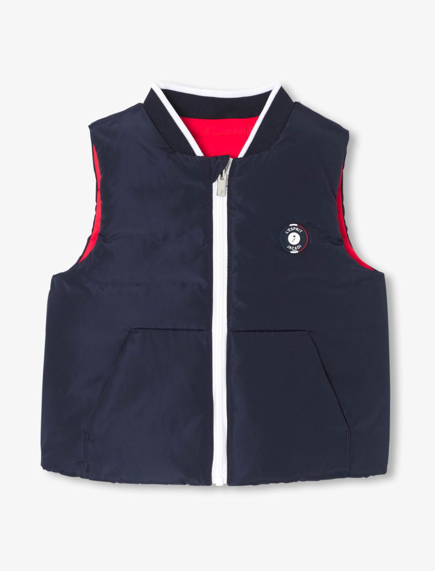 Erkek Bebek Çift Taraflı Dolgulu Yelek Erkek Bebek Çift Taraflı Dolgulu Yelek