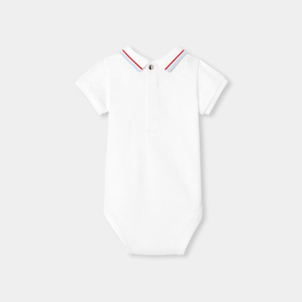 Yenidoğan Erkek Bebek Polo Yaka Kısa Kollu Body Yenidoğan Erkek Bebek Polo Yaka Kısa Kollu Body