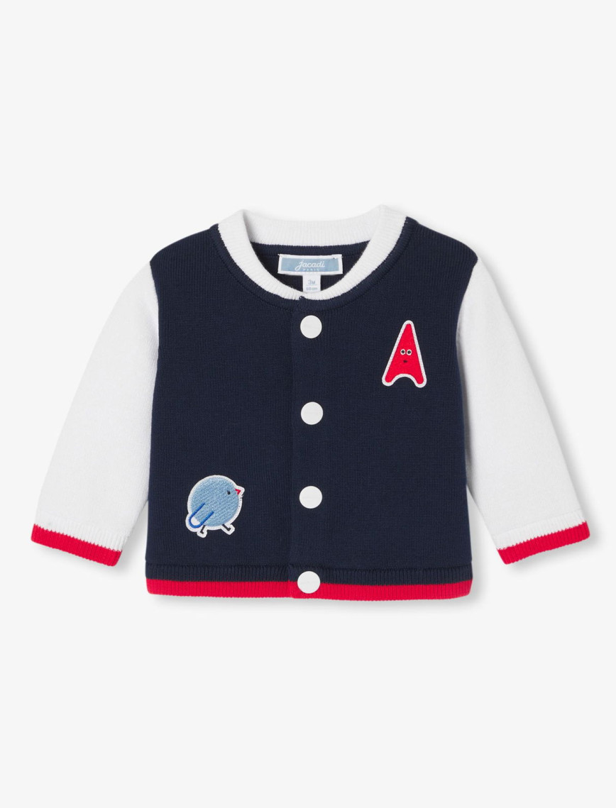 Jacadi Paris Yenidoğan Erkek Bebek Kolej Yaka Hırka Jacadi Paris Yenidoğan Erkek Bebek Kolej Yaka Hırka