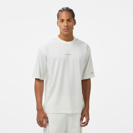 UNITED4 Comfort Erkek Beyaz T-Shirt UNITED4 Comfort Erkek Beyaz T-Shirt