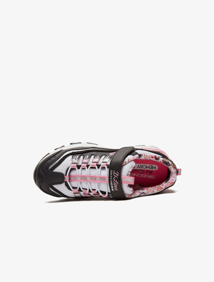 Skechers D'lites Painted Sweetie Kız Çocuk Siyah Spor Ayakkabı Skechers D'lites Painted Sweetie Kız Çocuk Siyah Spor Ayakkabı