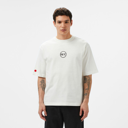 UNITED4 Erkek Beyaz T-Shirt UNITED4 Erkek Beyaz T-Shirt