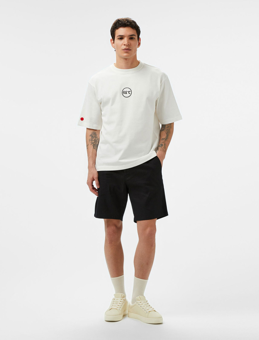 UNITED4 Erkek Beyaz T-Shirt UNITED4 Erkek Beyaz T-Shirt